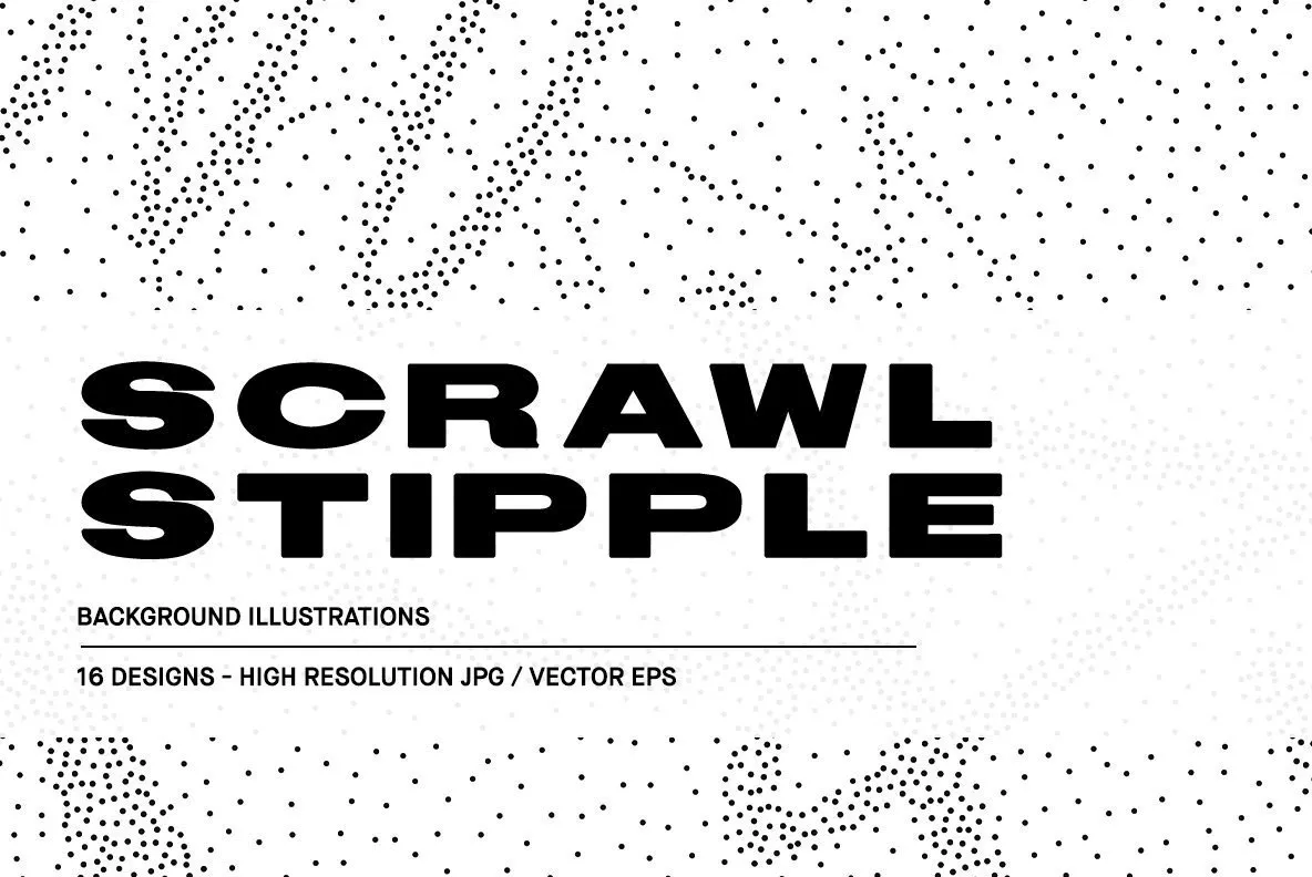 Scrawl Stipple Graphics - YouWorkForThem